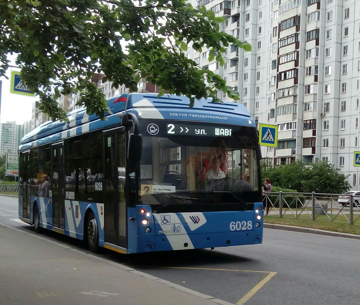 Санкт-Петербург, Тролза-5265.08 «Мегаполис» № 6028