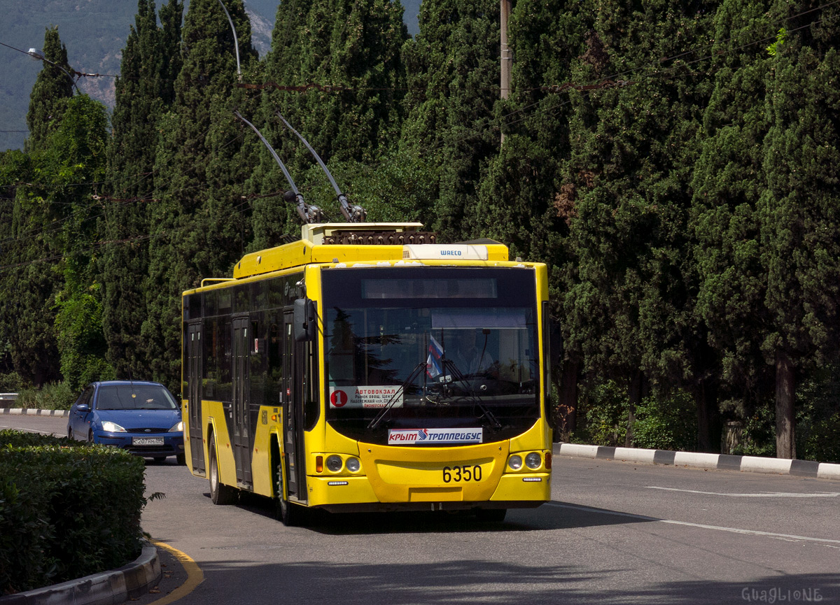 Крымский троллейбус, ВМЗ-5298.01 «Авангард» № 6350