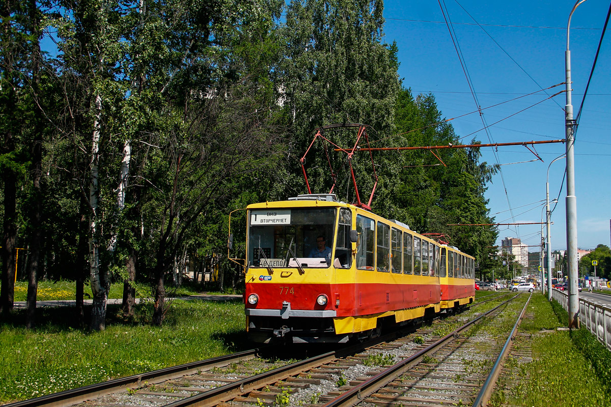 Екатеринбург, Tatra T6B5SU № 774