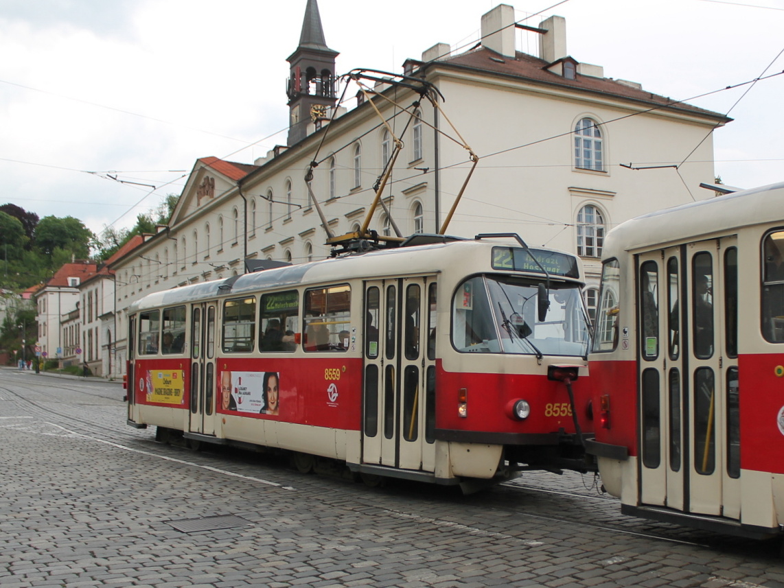 Прага, Tatra T3R.P № 8559
