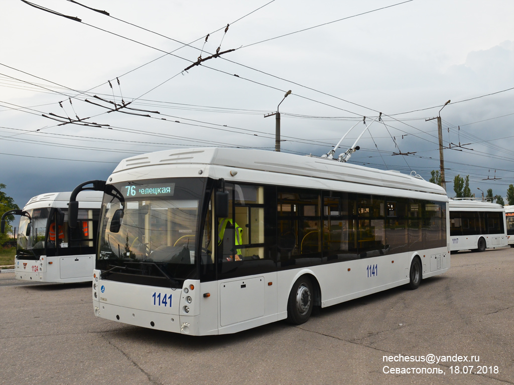 Севастополь, Тролза-5265.02 «Мегаполис» № 1141 Севастополь, Тролза-5265.02 «Мегаполис» № 1141