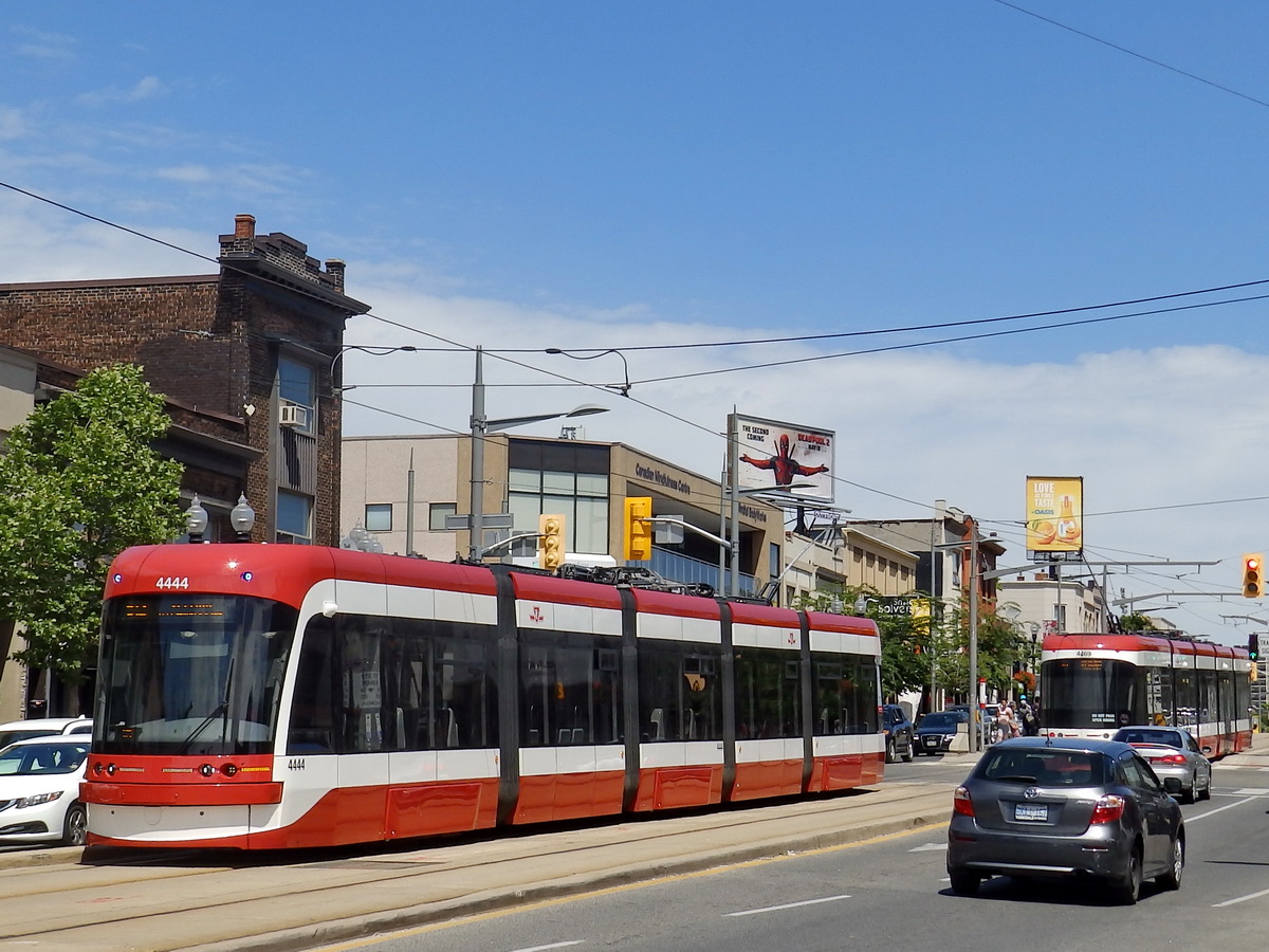 Торонто, Bombardier Flexity Toronto № 4444