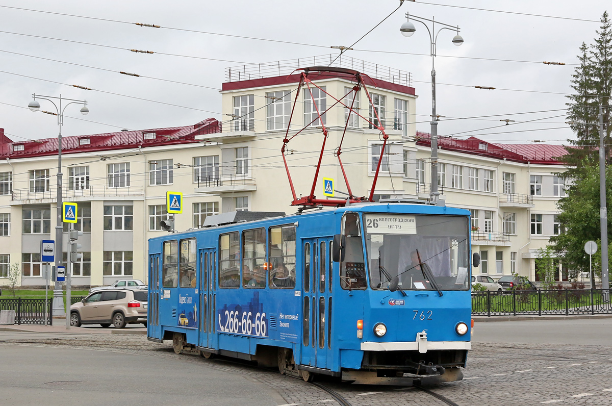 Екатеринбург, Tatra T6B5SU № 762 Екатеринбург, Tatra T6B5SU № 762