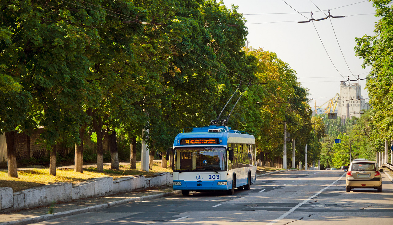 Мариуполь, БКМ 321 № 203