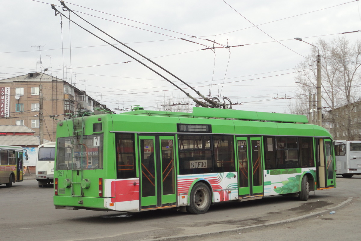 Красноярск, БКМ 321 № 1091