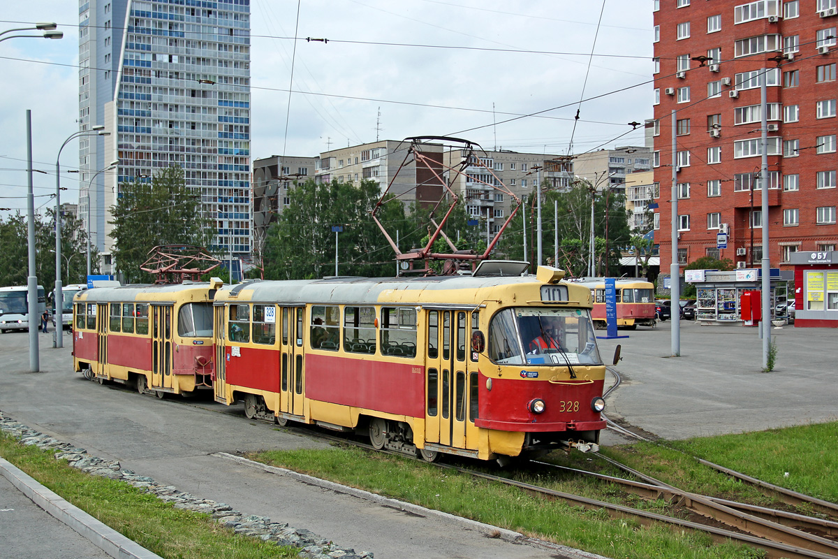 Jekatyerinburg, Tatra T3SU — 328