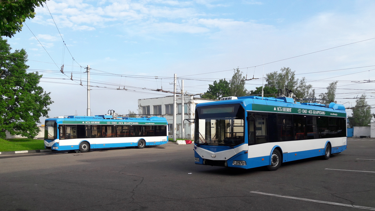 Вiцебск, БКМ 32100D № 218; Вiцебск, БКМ 32100D № 219; Вiцебск — Новые трамваи и троллейбусы с завода Вiцебск, БКМ 32100D № 218; Вiцебск, БКМ 32100D № 219; Вiцебск — Новые трамваи и троллейбусы с завода