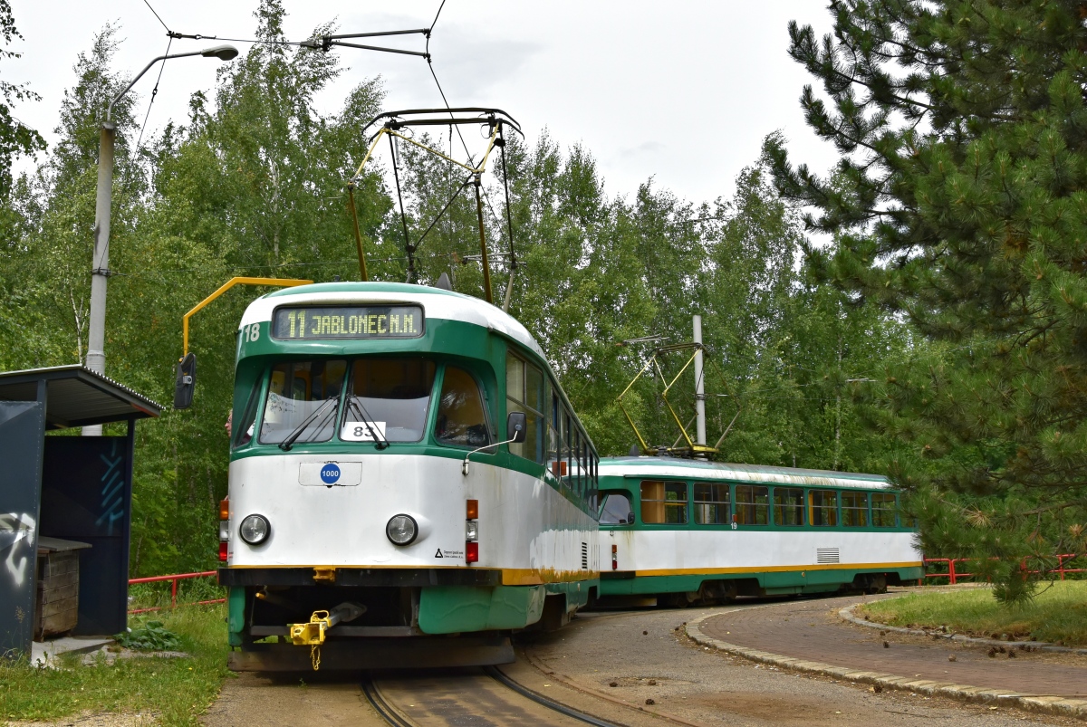 Либерец ― Яблонец-над-Нисой, Tatra T2R № 18 Либерец ― Яблонец-над-Нисой, Tatra T2R № 18