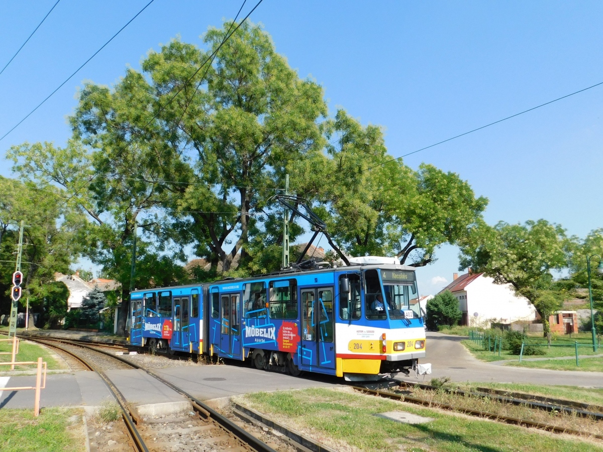 Seghedin, Tatra KT4DMC Nr. 204