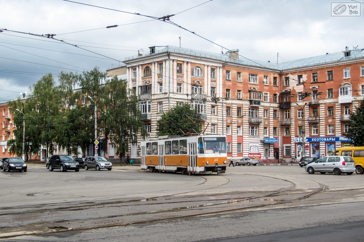 Тверь, Tatra T6B5SU № 25; Тверь — Трамвайные линии: Московский район