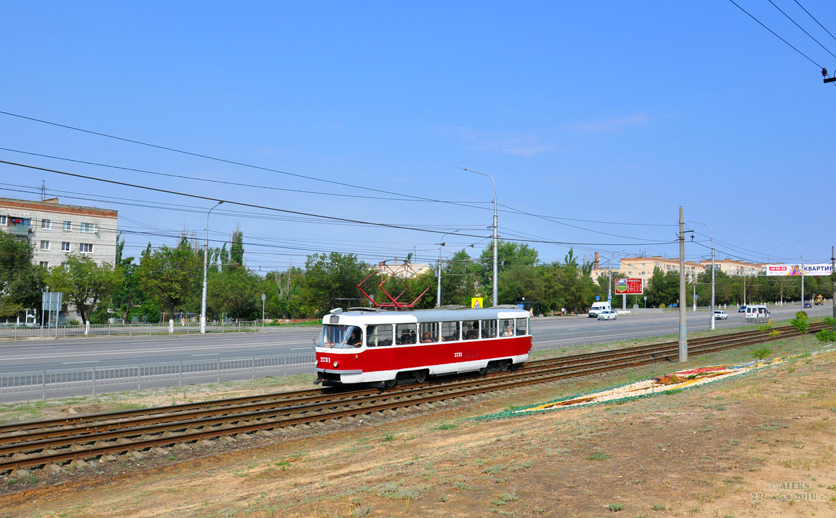 Волгоград, Tatra T3SU № 2731