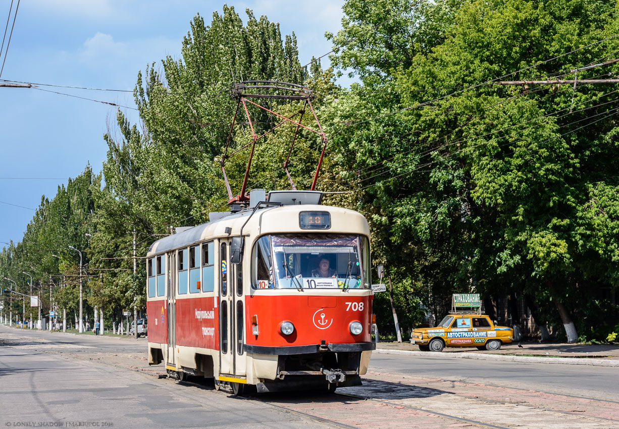 Мариуполь, Tatra T3SUCS № 708