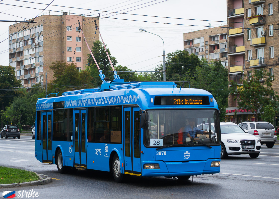 Москва, СВАРЗ-6235.01 (БКМ 32100М) № 3878