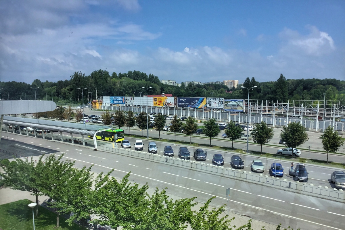 Львов — Конечные остановки и кольца; Львов — Троллейбусные линии и инфраструктура