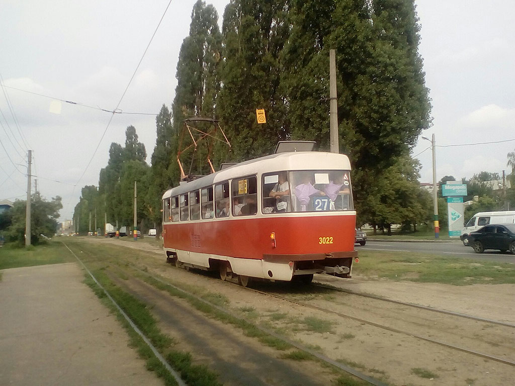 Харьков, Tatra T3SUCS № 3022