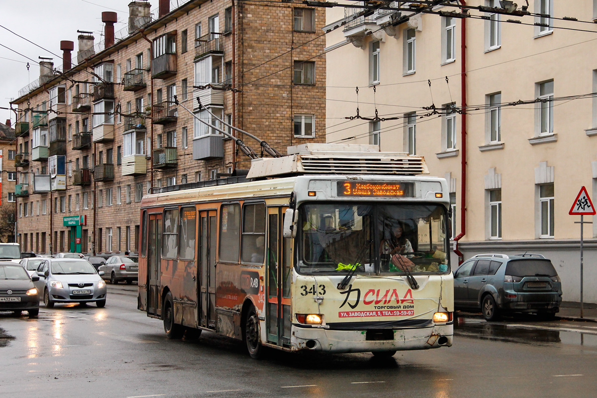 Петрозаводск, ЛиАЗ-5280 (ВЗТМ) № 343