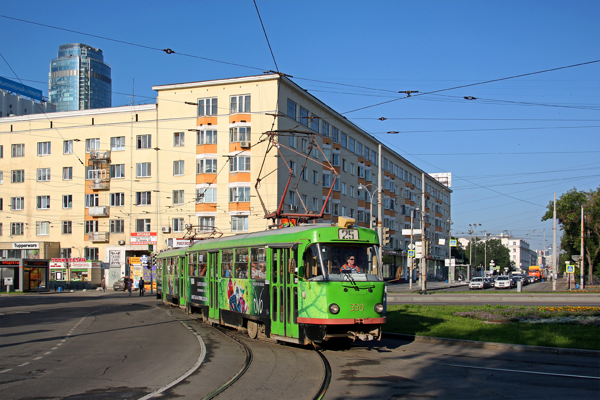 Екатеринбург, Tatra T3SU № 330