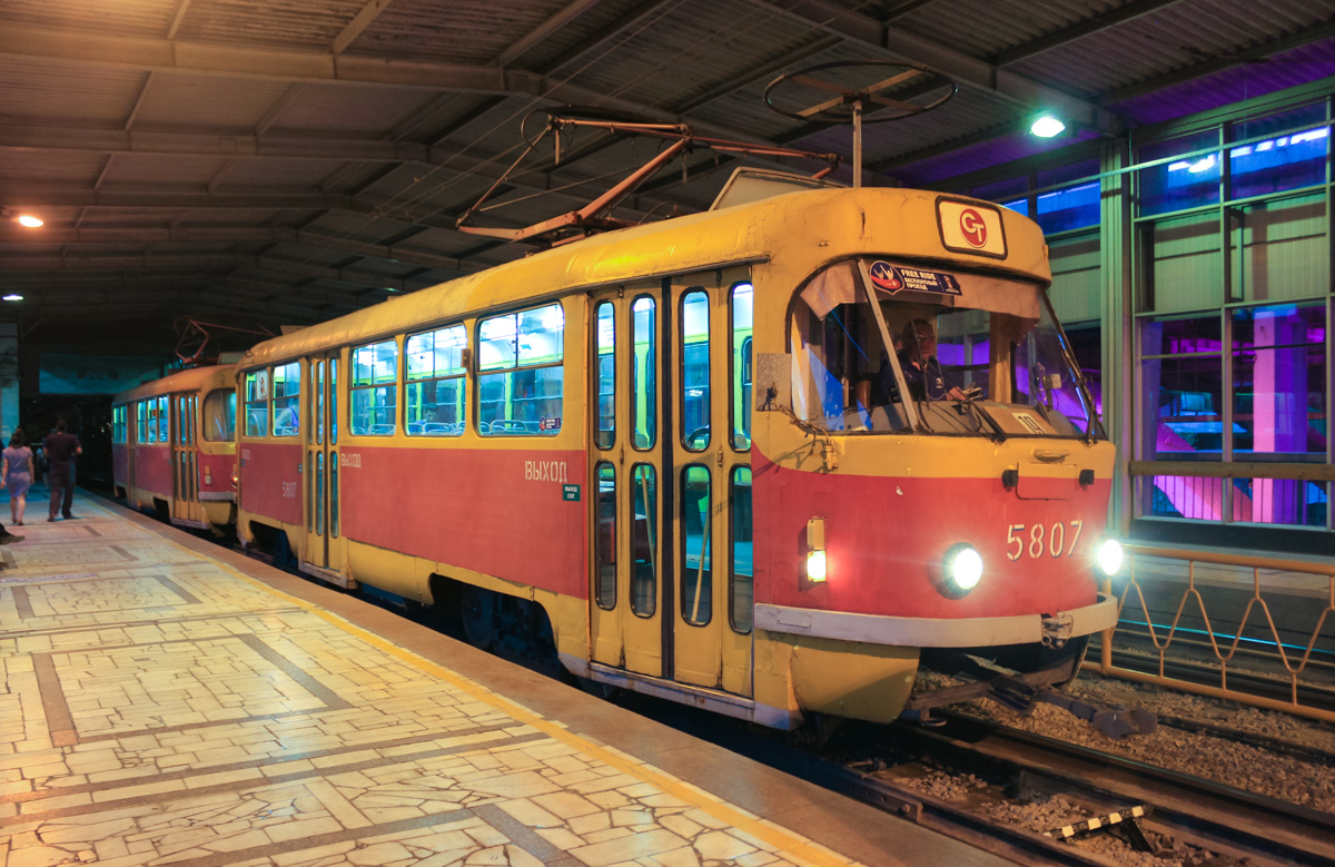 Волгоград, Tatra T3SU № 5807