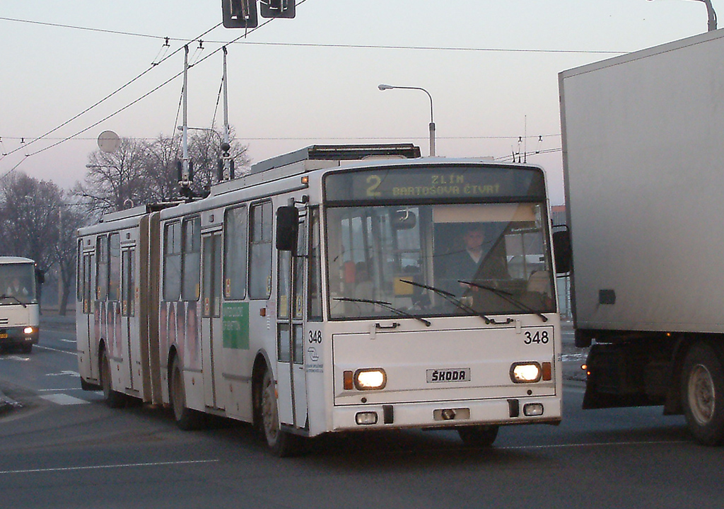 Злин, Škoda 15Tr13/6M № 348