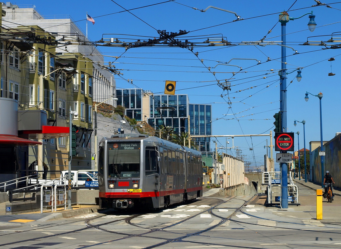 Сан-Франциско, область залива, Breda LRV SFS № 1487