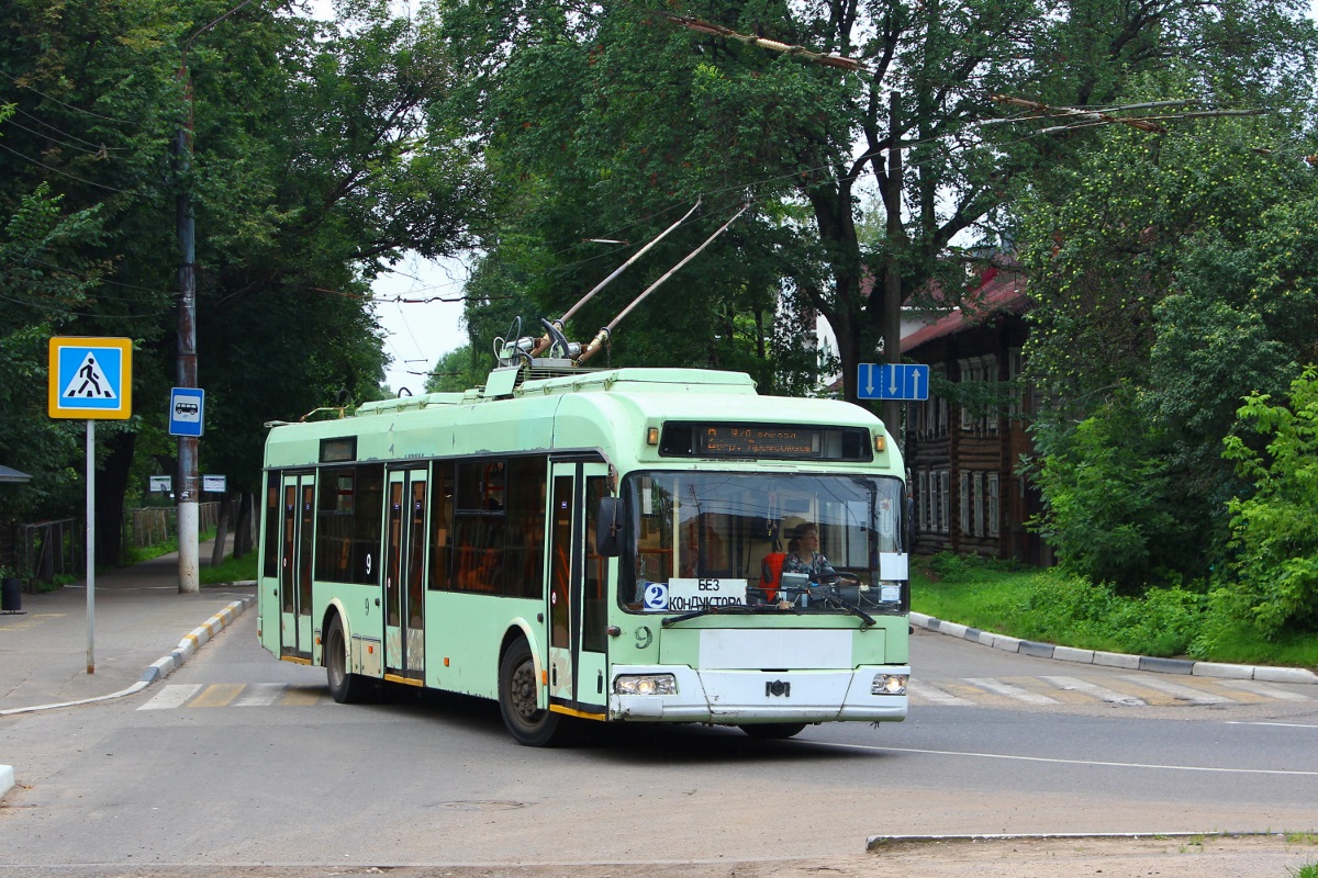 Tver, BKM 32102 № 9; Tver — Trolleybus lines: Central district