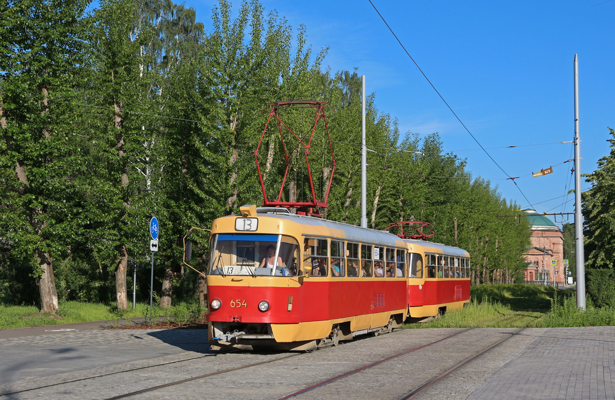 Jekaterinburgas, Tatra T3SU nr. 654