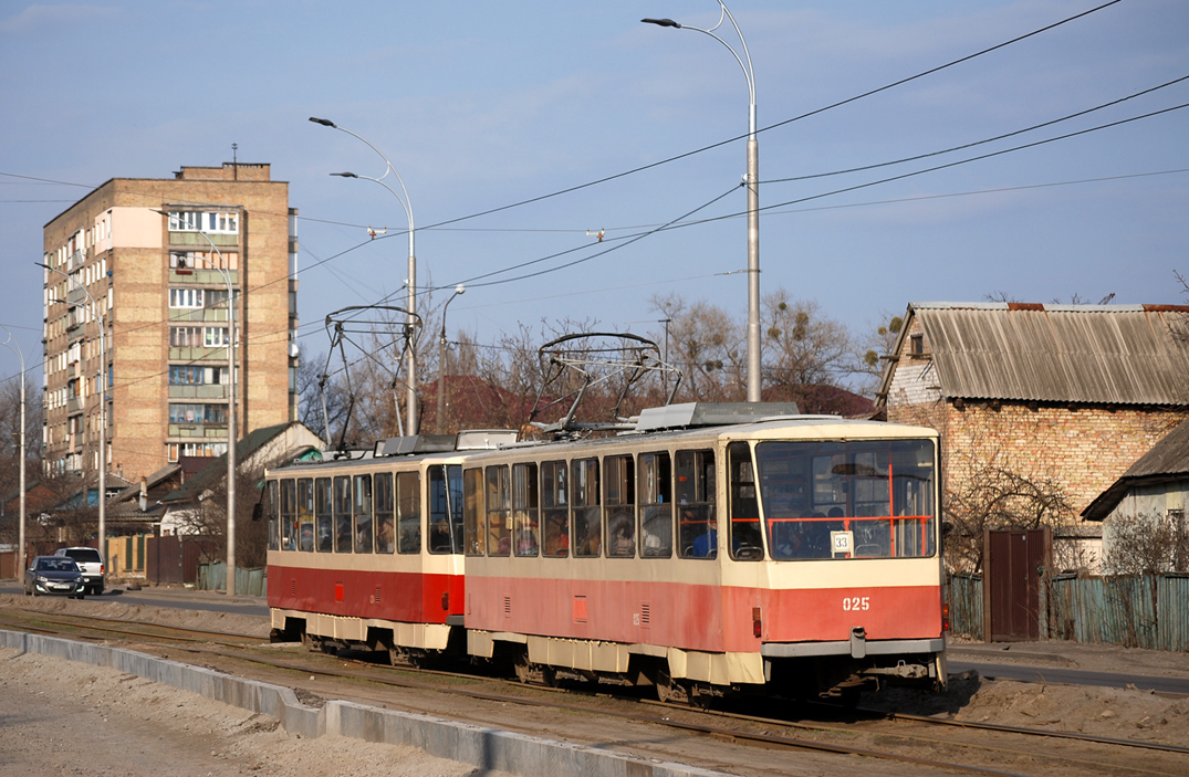 Киев, Tatra T6B5SU № 025