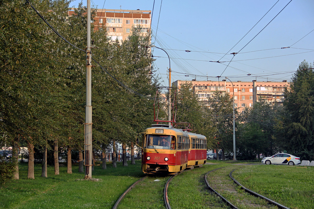 Екатеринбург, Tatra T3SU № 207
