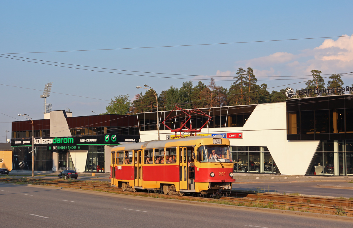 Екатеринбург, Tatra T3SU № 200