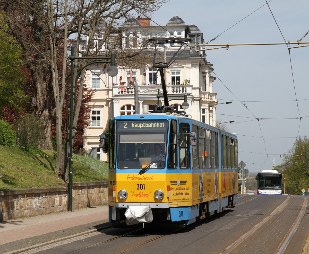 Гота, Tatra KT4DC № 301