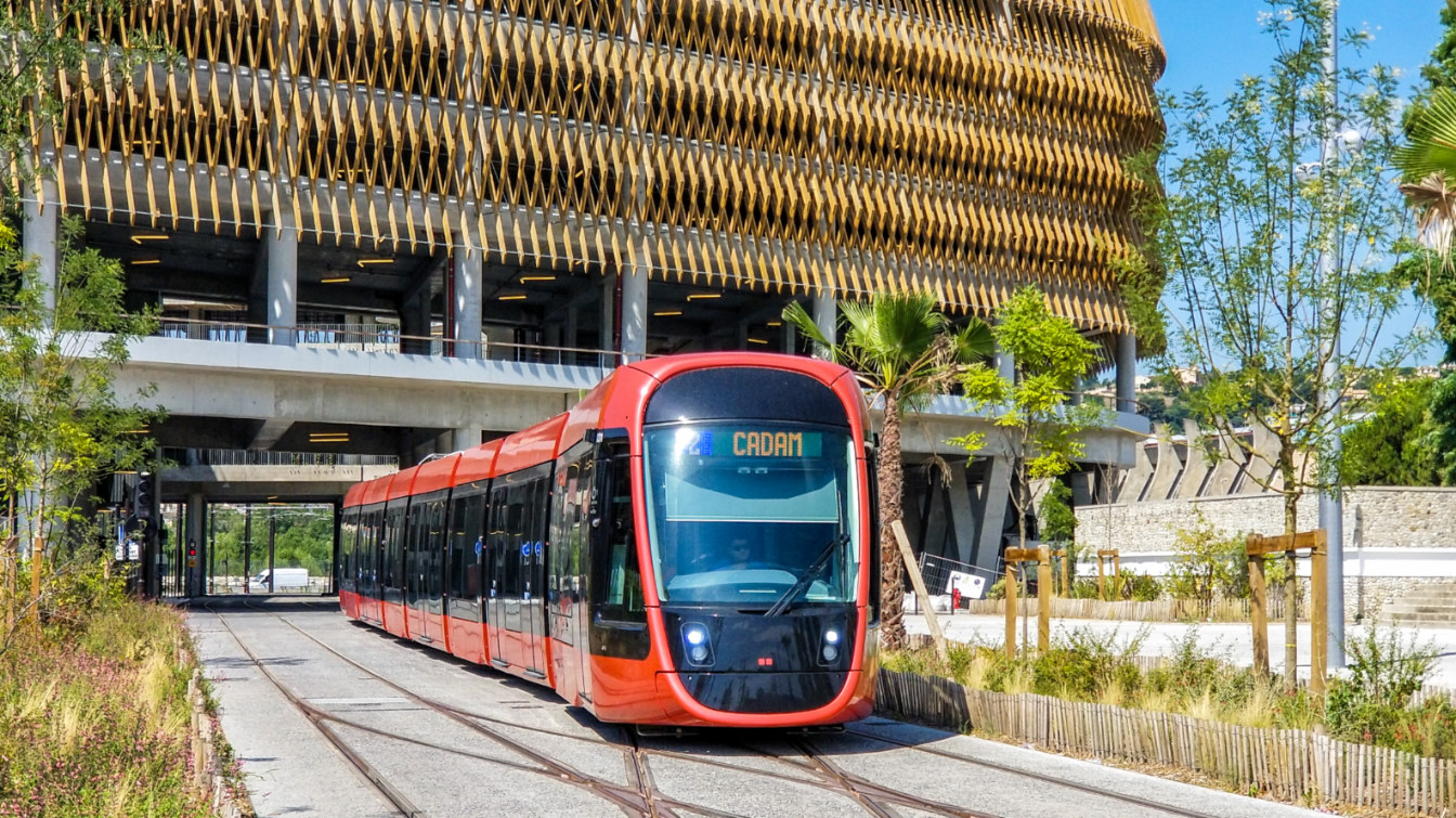 Nice, Alstom Citadis 405 nr. 031