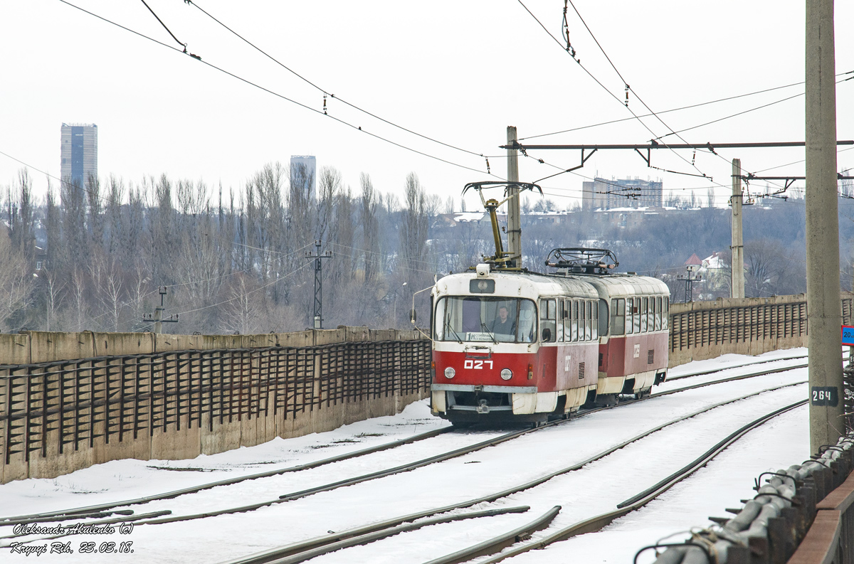 Кривой Рог, Tatra T3SU № 027