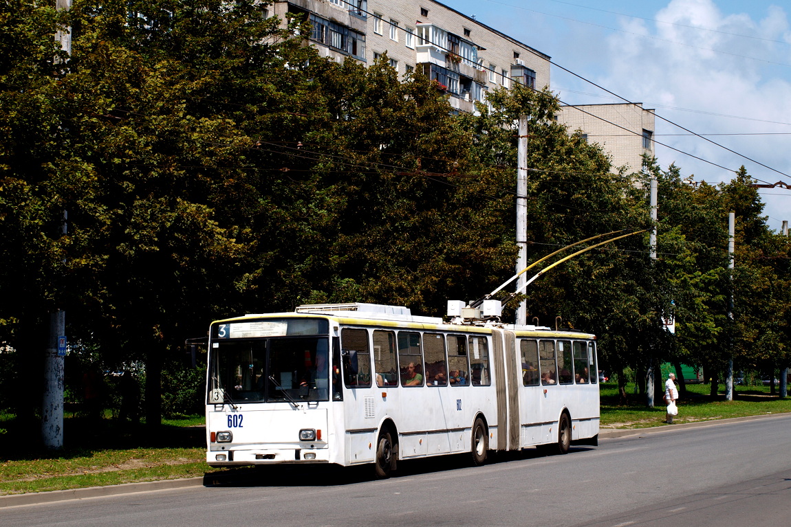 Львов, Škoda 15TrM № 602