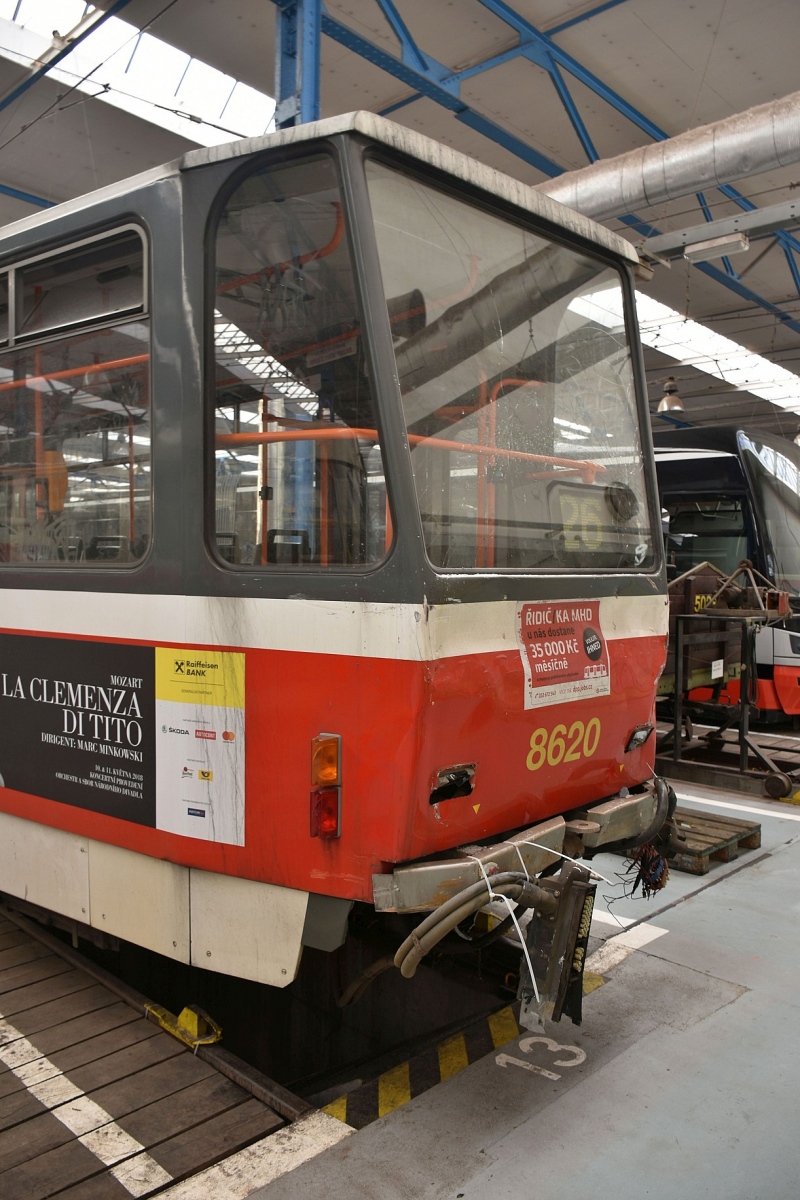 Prague, Tatra T6A5 N°. 8620