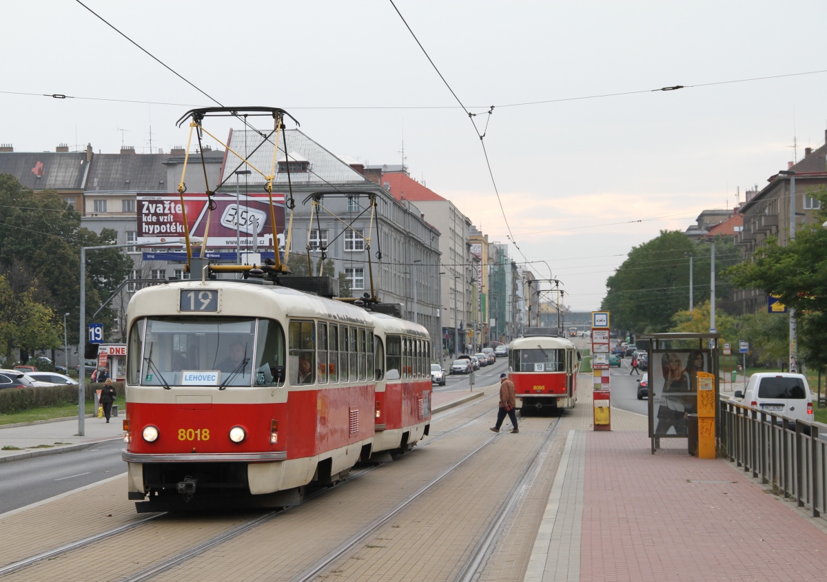 Prague, Tatra T3M № 8018