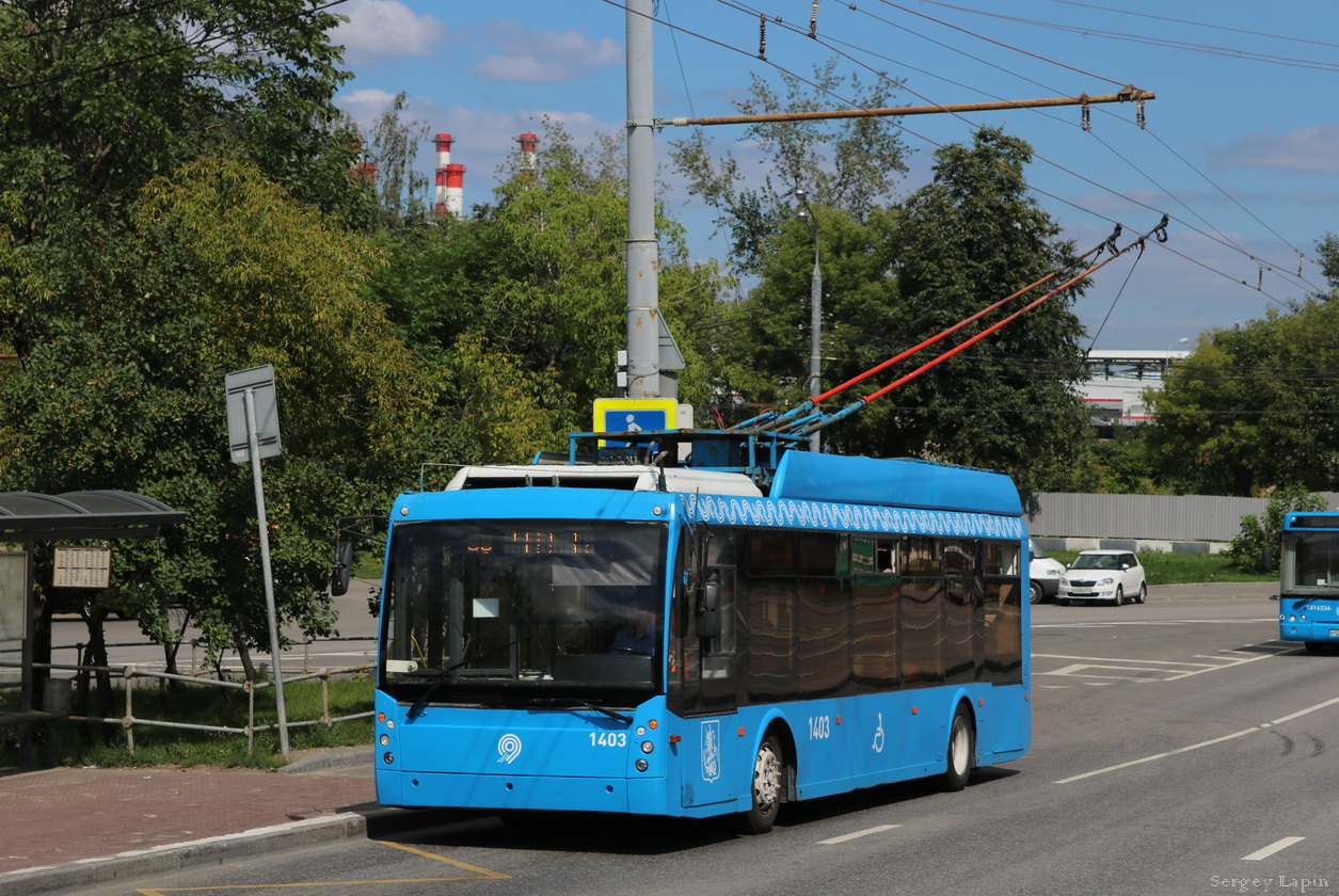 Москва, Тролза-5265.00 «Мегаполис» № 1403