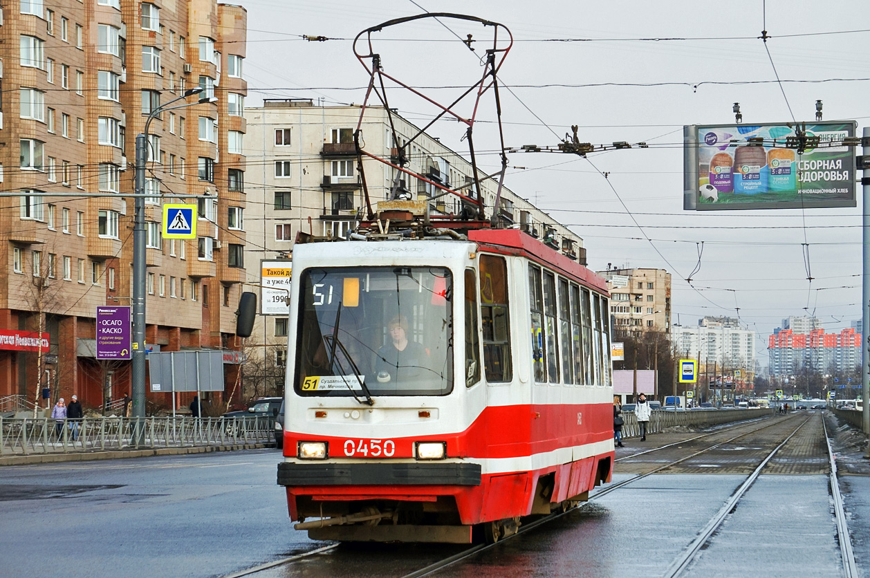 Санкт-Петербург, 71-134К (ЛМ-99К) № 0450