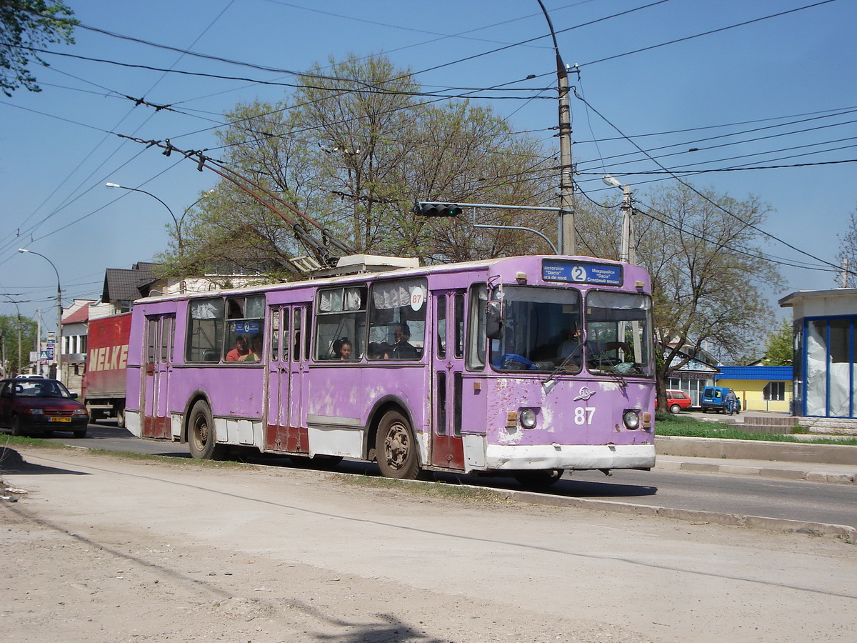 Бельцы, ЗиУ-682В № 87