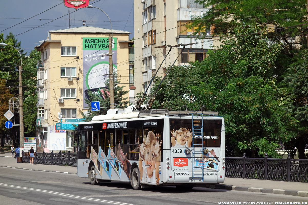 Крымский троллейбус, Богдан Т70110 № 4339