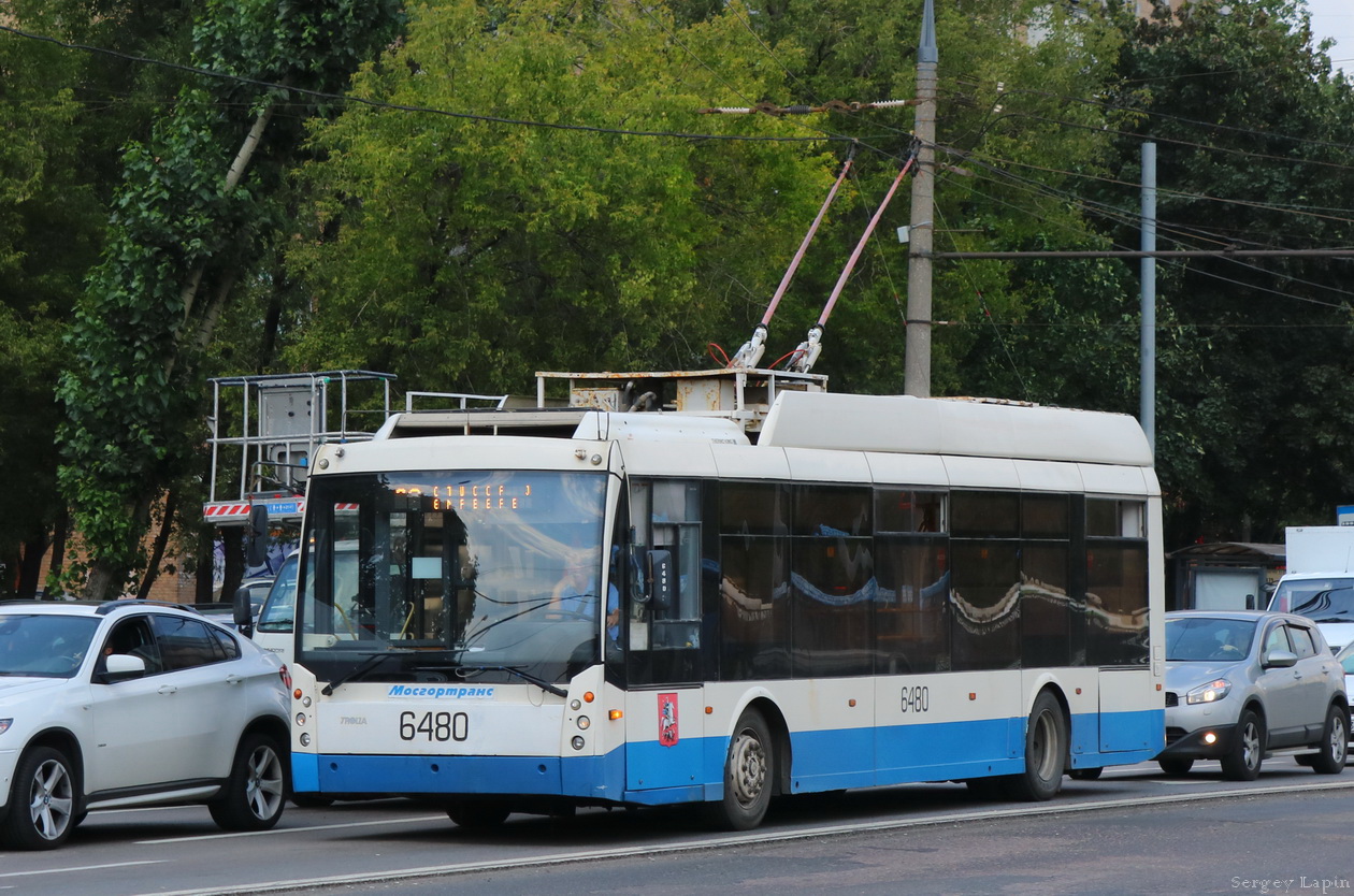 Москва, Тролза-5265.00 «Мегаполис» № 6480