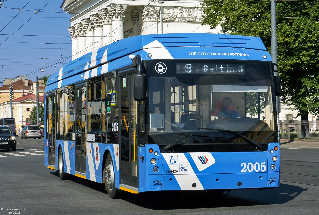 Санкт-Петербург, Тролза-5265.08 «Мегаполис» № 2005