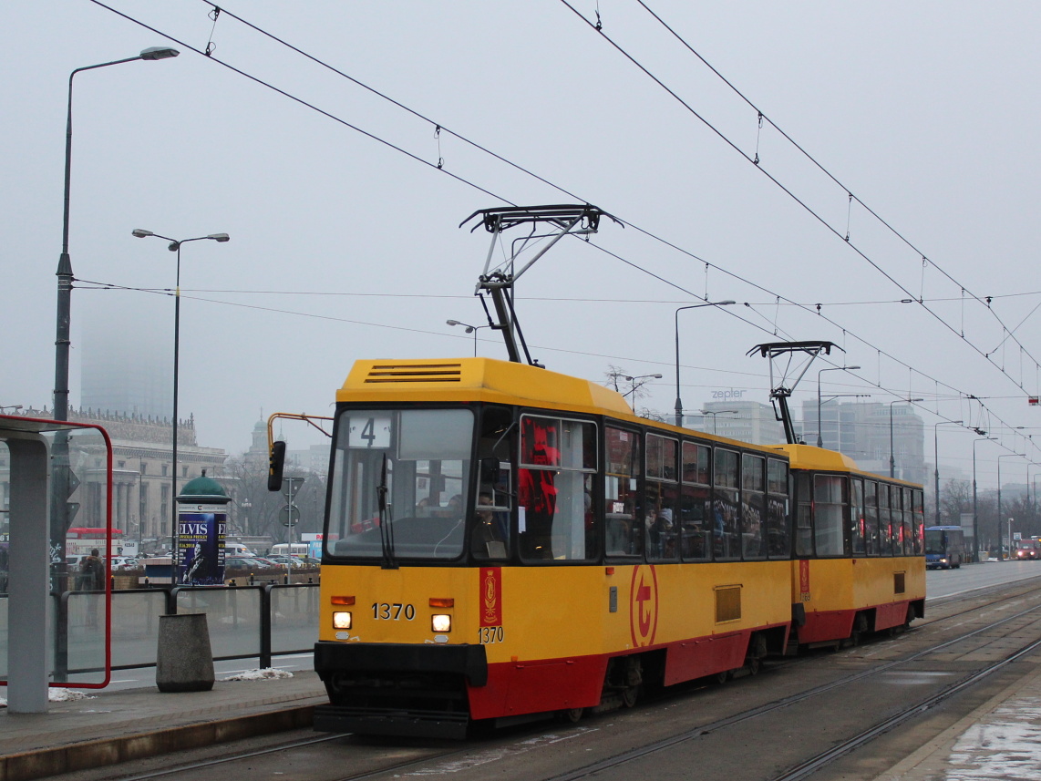 Варшава, Konstal 105Na № 1370