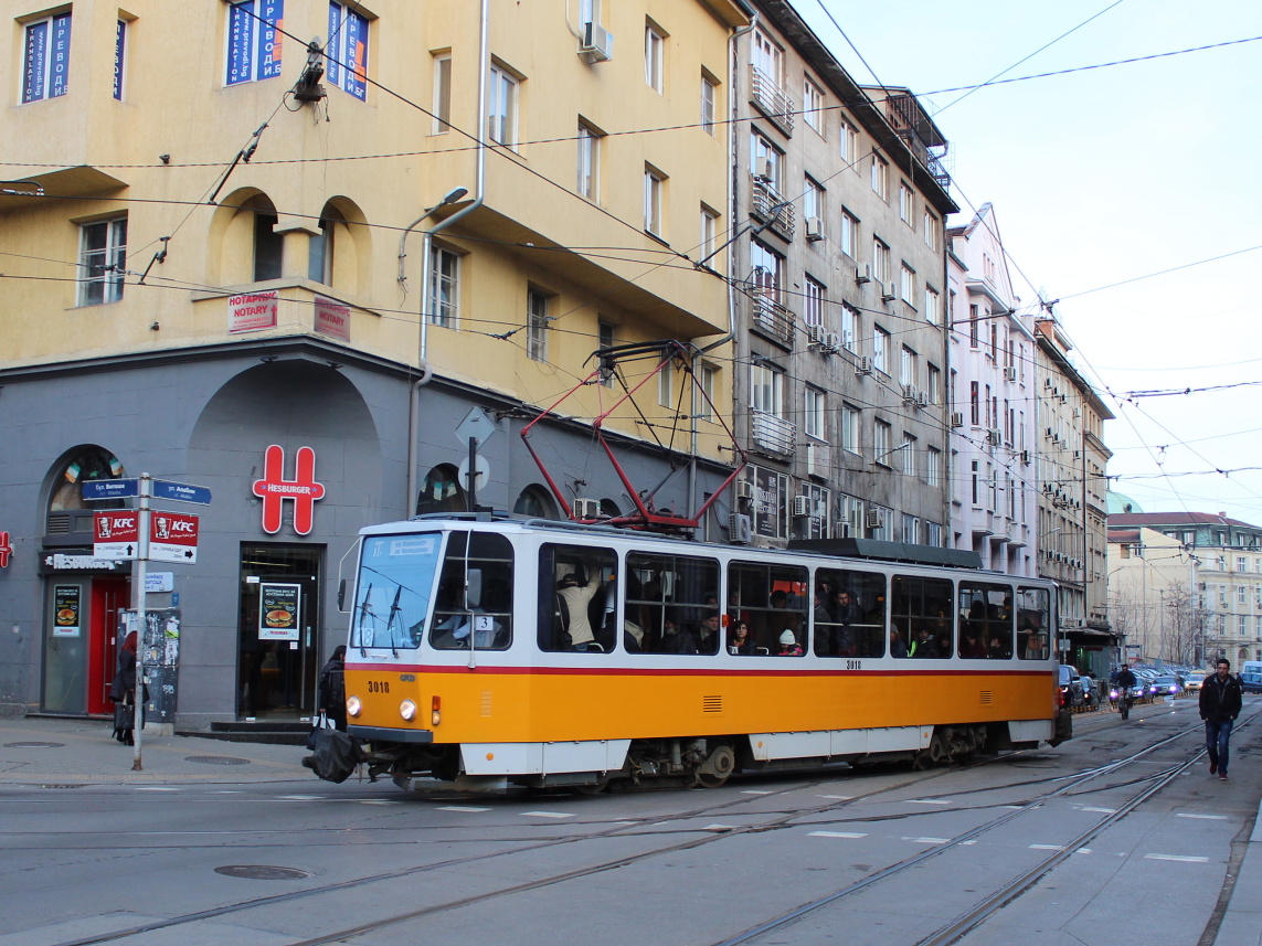 София, Tatra T6A2B № 3018