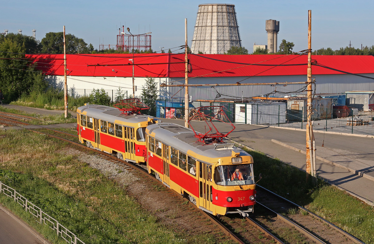 Yekaterinburg, Tatra T3SU č. 347