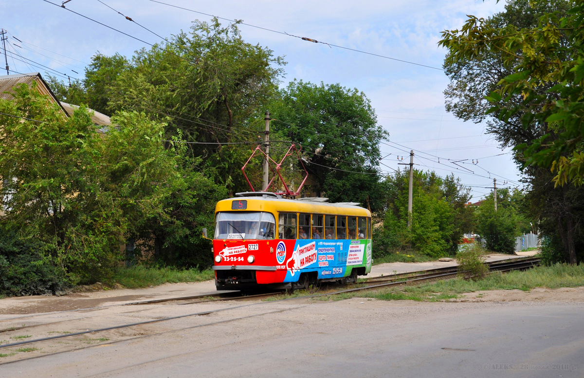 Волгоград, Tatra T3SU № 2727