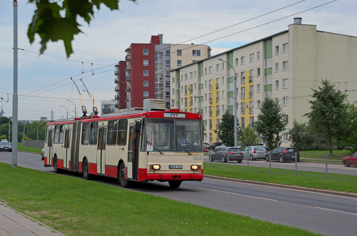 Вильнюс, Škoda 15Tr03/6 № 2603