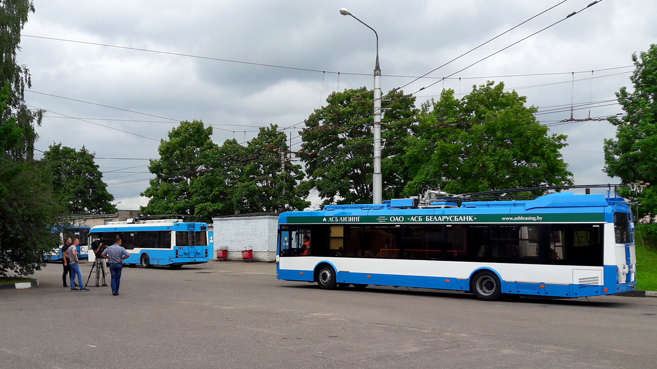 Vitsebsk, BKM 32100D № 218; Vitsebsk — New trams and trolleybuses from the factory Vitsebsk, BKM 32100D № 218; Vitsebsk — New trams and trolleybuses from the factory