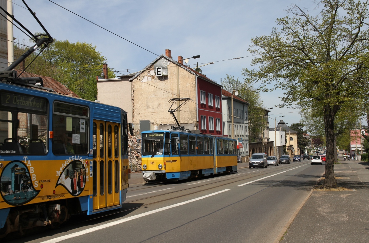 Гота, Tatra KT4DC № 301; Гота, Tatra KT4DC № 305