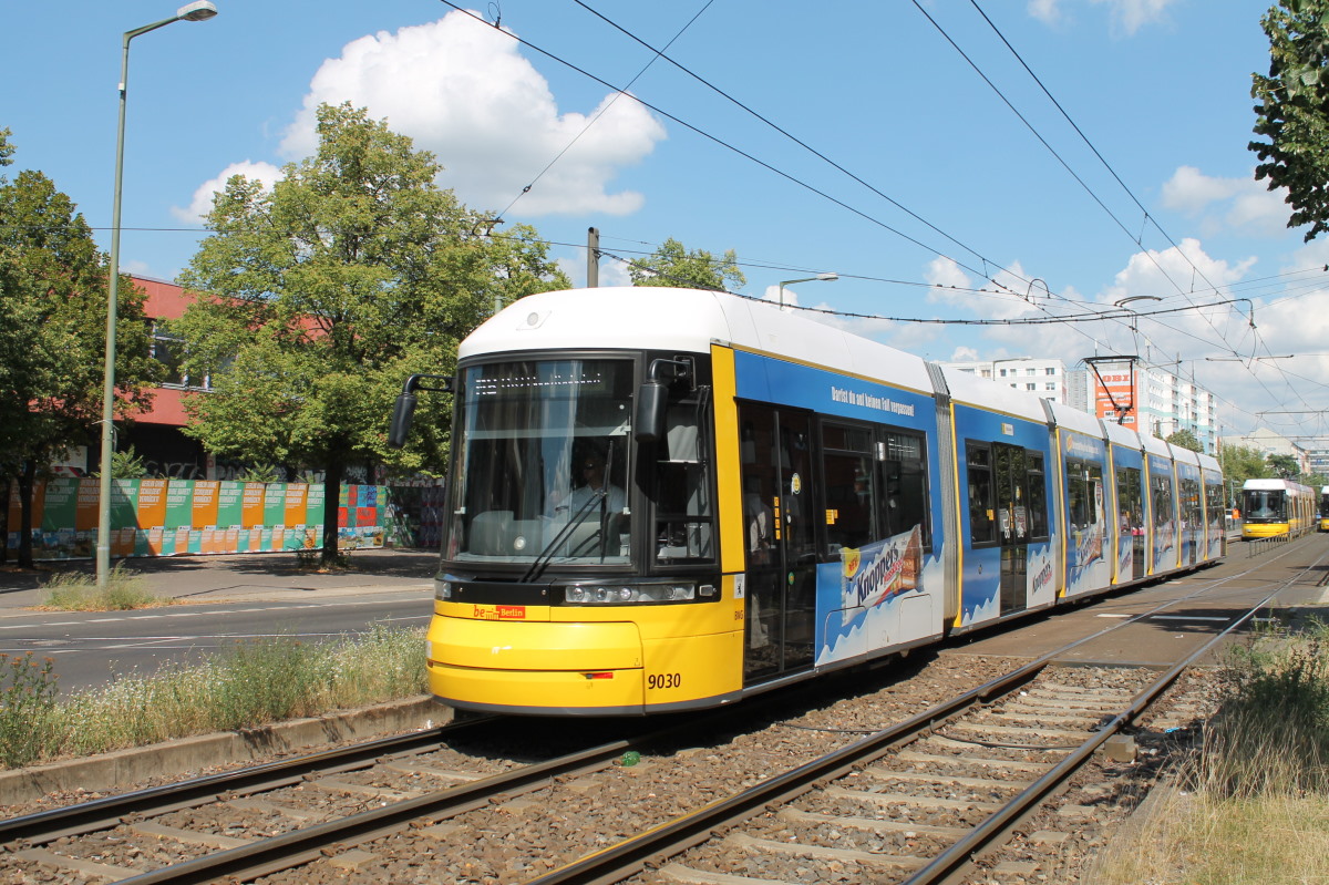 Берлин, Bombardier Flexity Berlin (GT8-08ZR/F8Z) № 9030