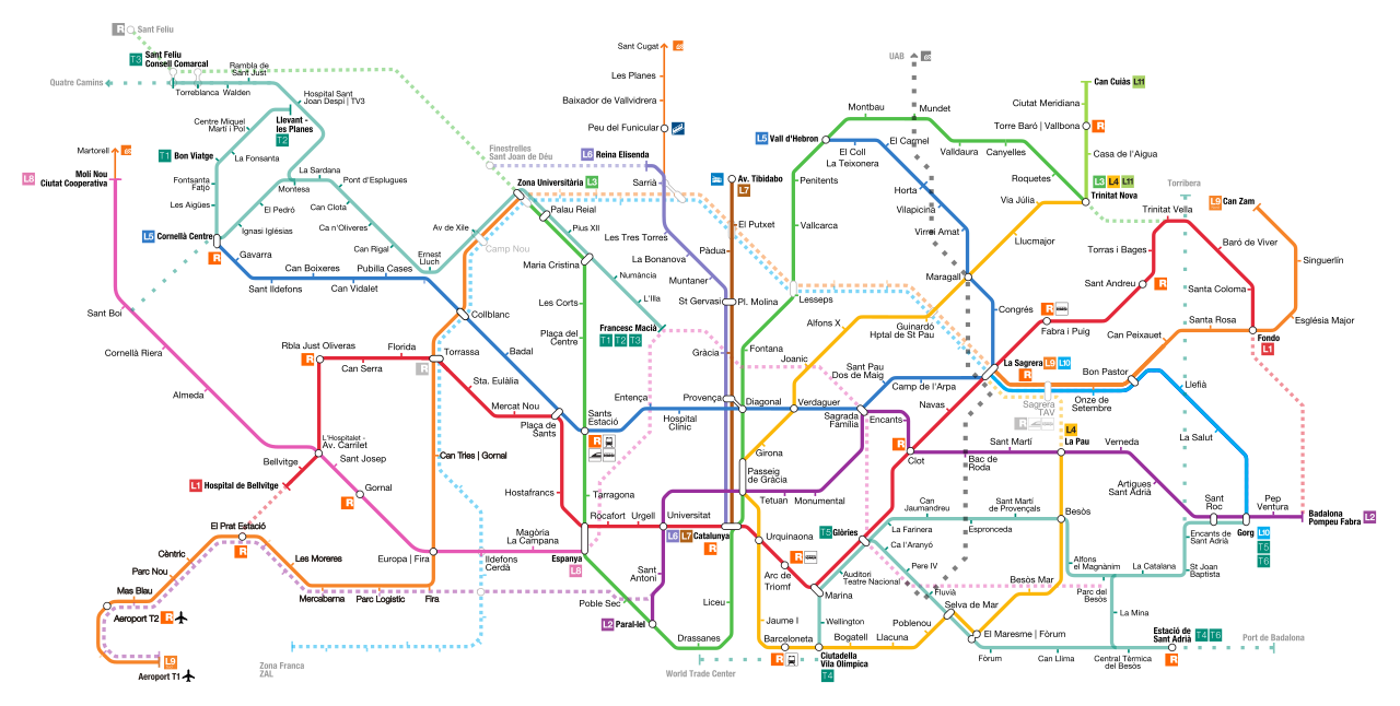 Barcelona — Maps